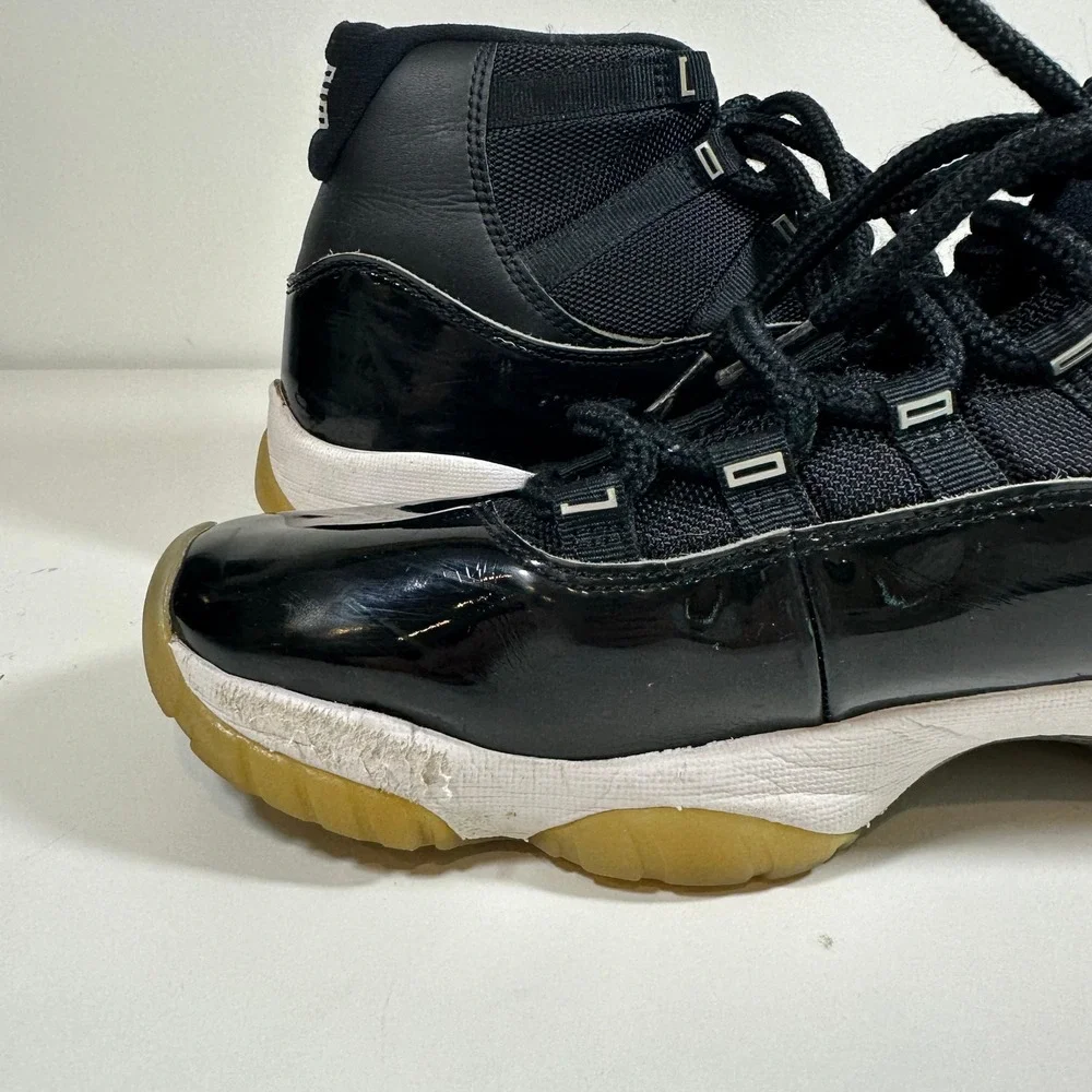 Air Jordan 11 Retro Jubilee 25th Anniversary Black White Mens Size 11